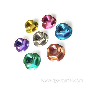 High Quality High-strength Titanium Alloy Flange Nut